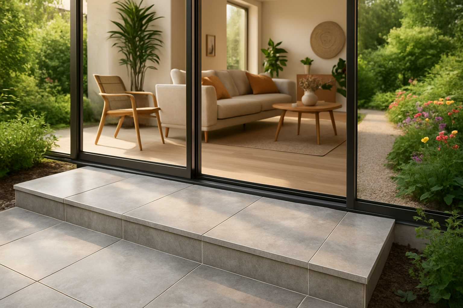 découvrez comment un seuil de baie vitrée en carrelage optimise votre espace, allie esthétique et fonctionnalité, et facilite la transition entre intérieur et extérieur de façon pratique et durable.