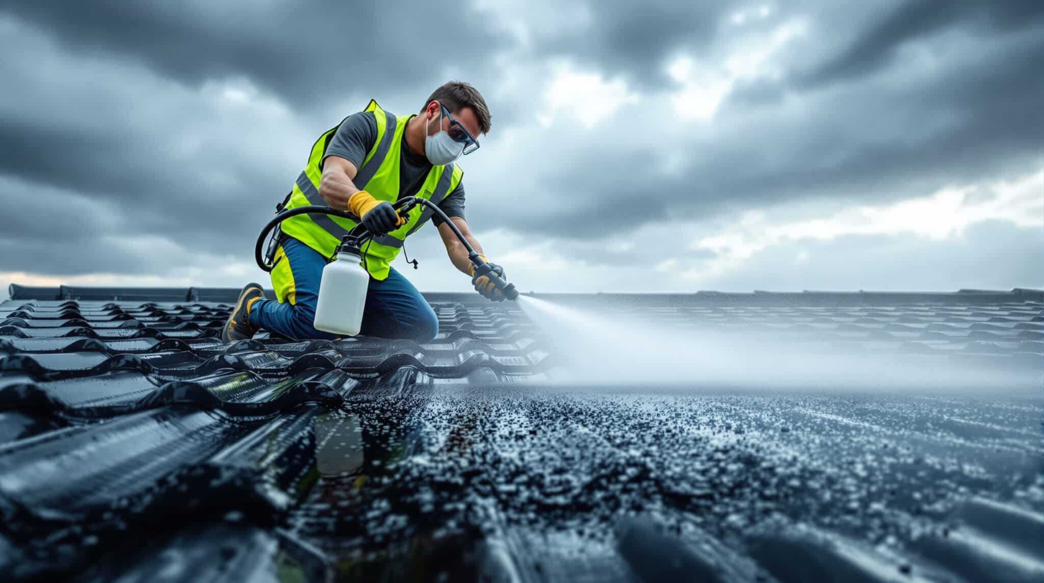 découvrez quel est le délai optimal entre l'application d'un traitement antialgues pour toiture et la première pluie afin d'assurer une protection maximale et une efficacité durable.