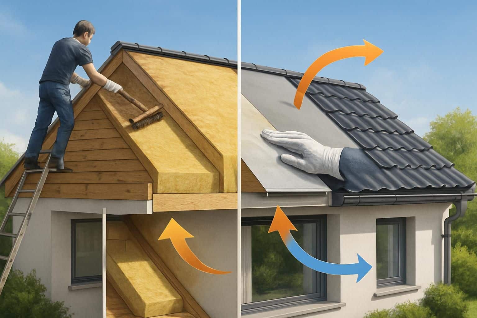 découvrez les étapes clés et les nombreux bienfaits de l'isolation de toiture par l'extérieur pour améliorer le confort thermique et réaliser des économies d'énergie.