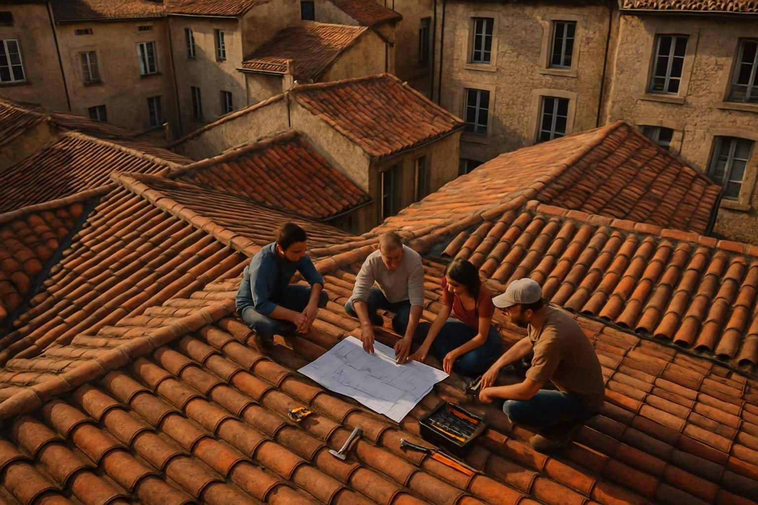 découvrez comment gérer efficacement une toiture partagée sans copropriété, en respectant les droits de chacun et en assurant l'entretien nécessaire pour éviter les litiges.