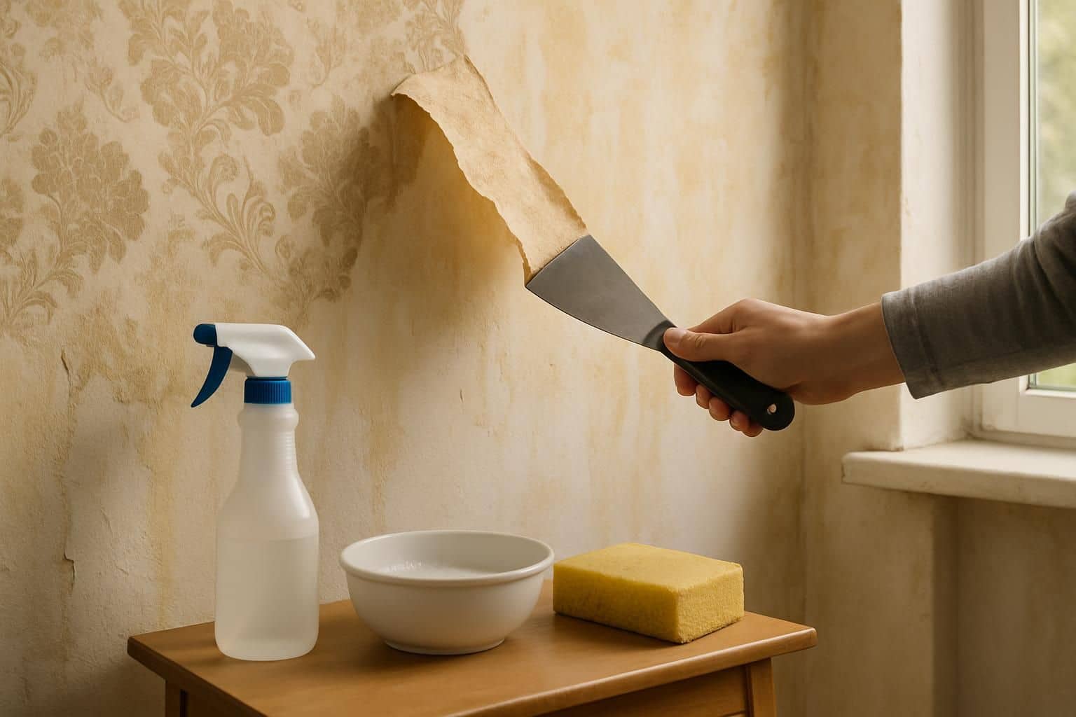 découvrez des trucs et astuces pratiques pour décoller facilement un papier peint tenace sans abîmer vos murs.