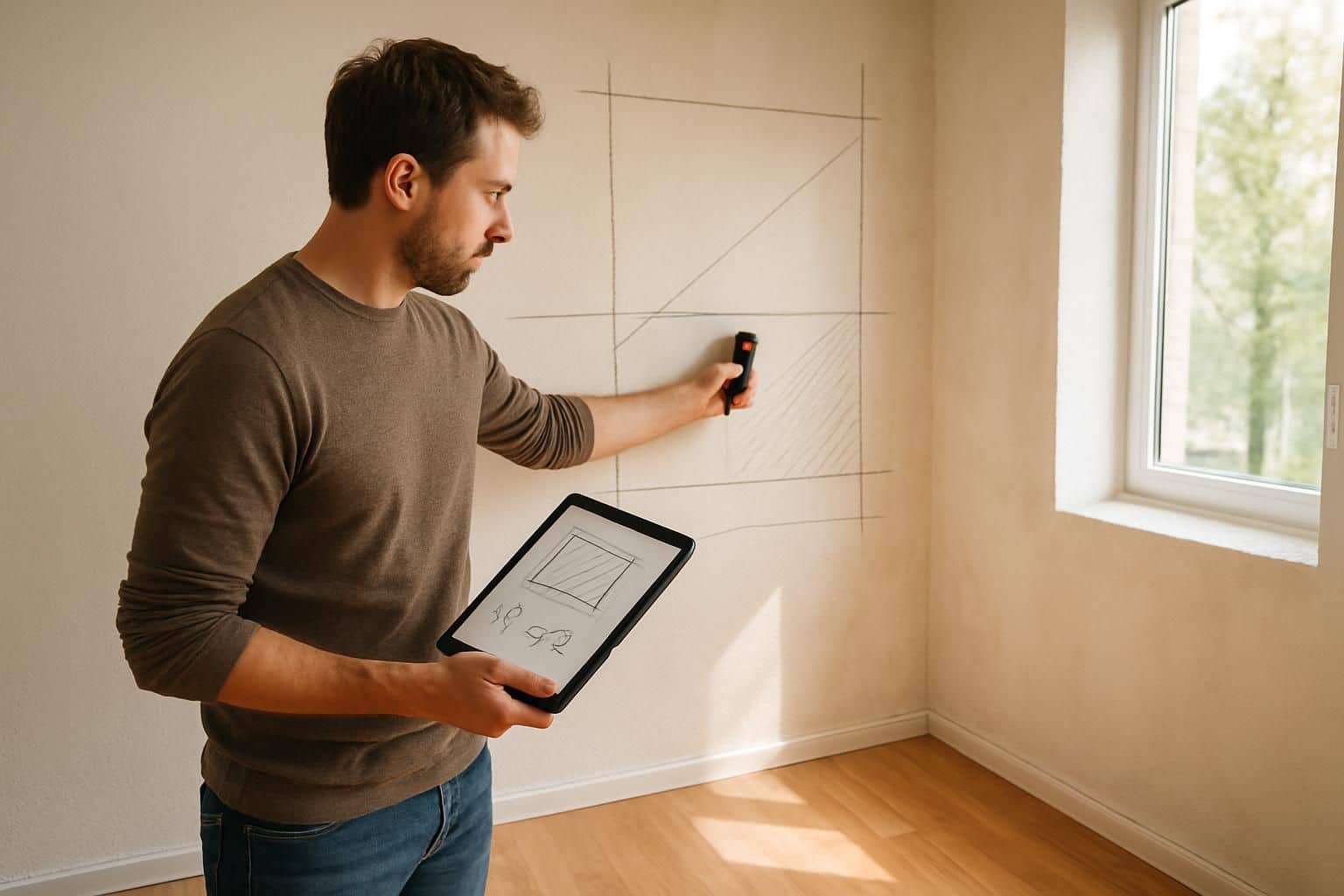 apprenez à calculer facilement la surface de vos murs à partir de la surface au sol grâce à notre guide pratique, étape par étape.