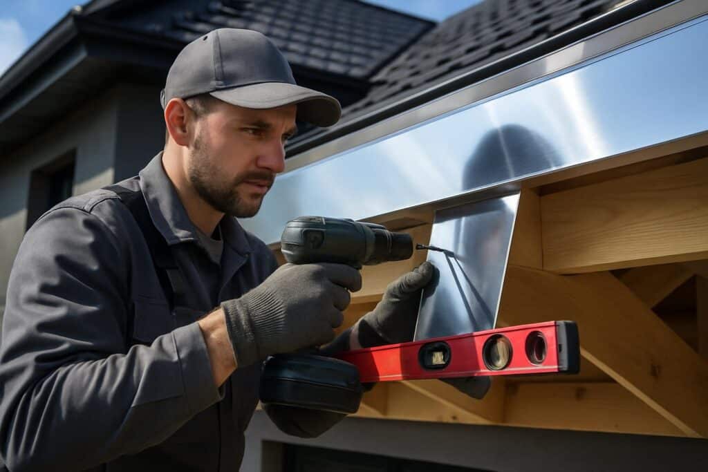 découvrez le coût de la pose d'un habillage en aluminium pour une planche de rive, incluant les facteurs influençant le prix et les avantages de ce matériau durable et esthétique.