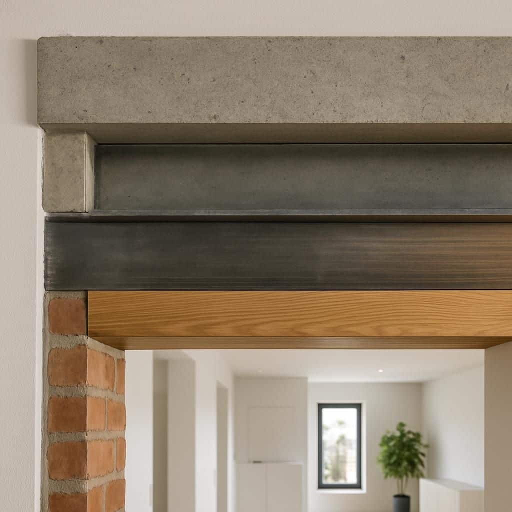 découvrez les différents types de linteaux pour vos ouvertures : béton, acier ou bois, et choisissez la solution adaptée pour la solidité et l'esthétique de votre construction.