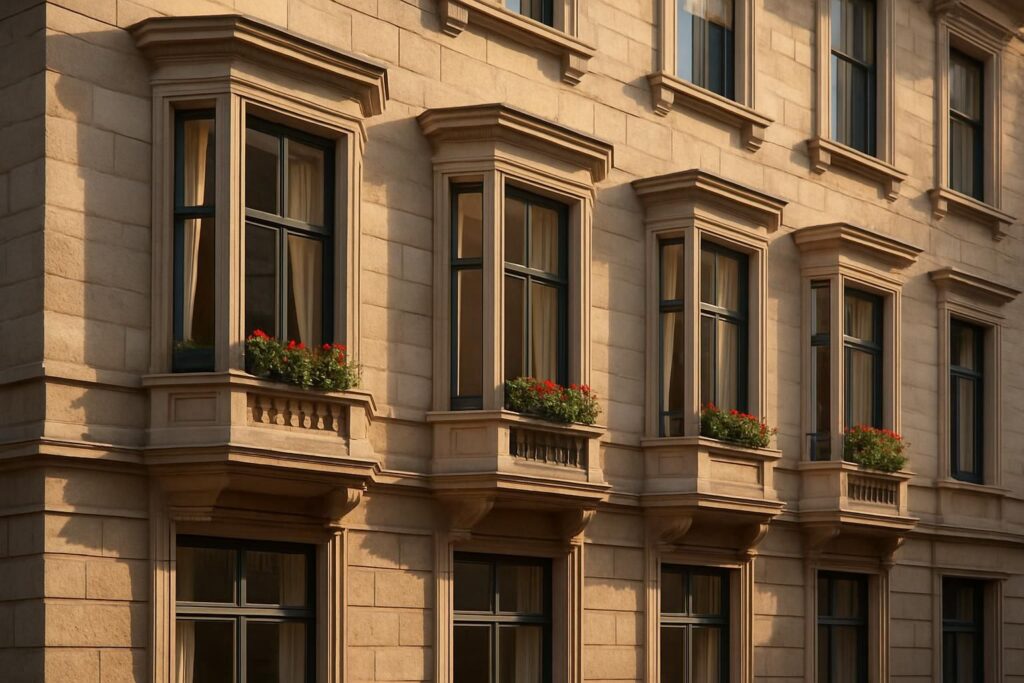 découvrez comment les fenêtres en saillie apportent élégance et charme à votre façade, sublimant l'apparence de votre maison avec style et lumière naturelle.